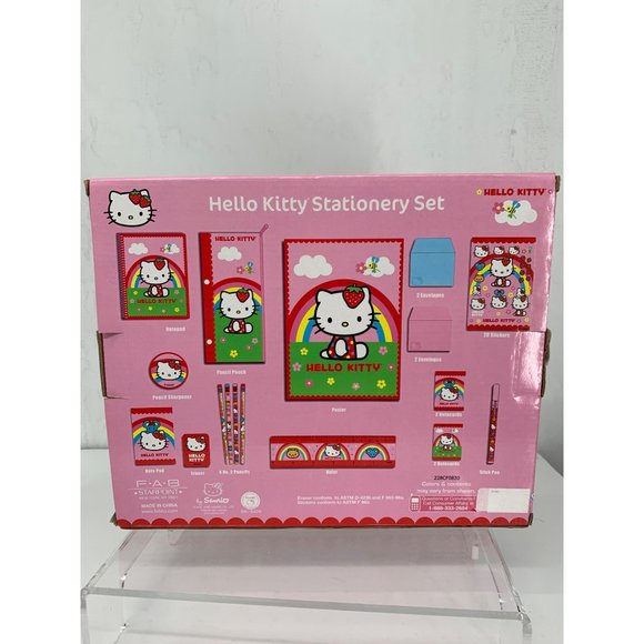 Hello Kitty by Sanrio Stationary Set 40 Pieces with Poster Included NIB - Picture 6 of 12